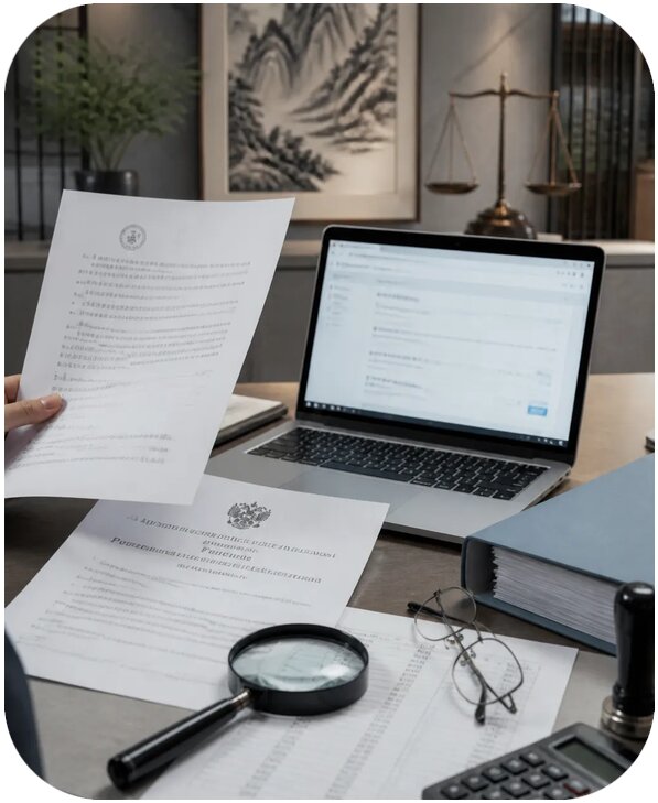 Проверка судебных дел китайской компании в Китае перед сделкой